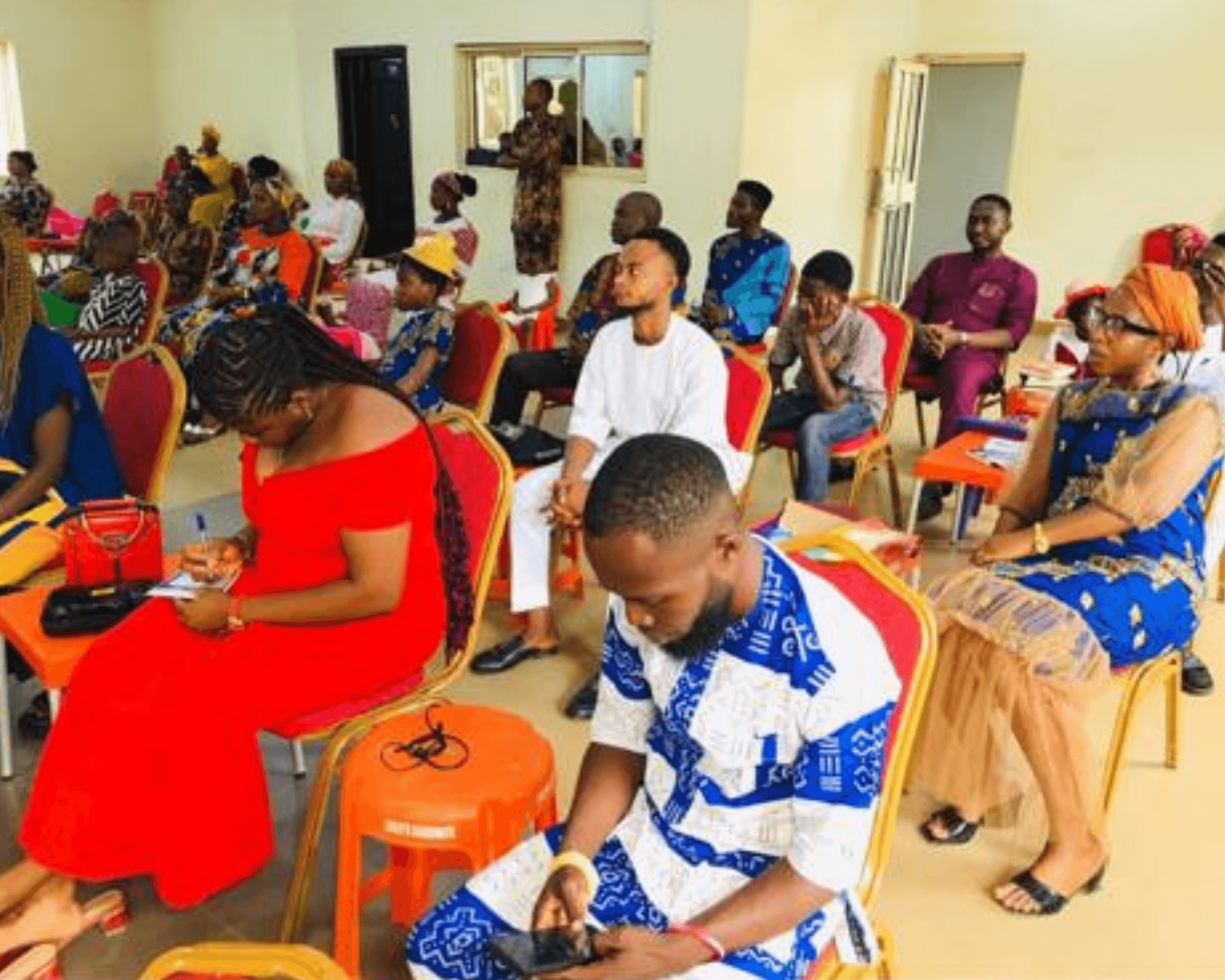 CCCI congregation in worship