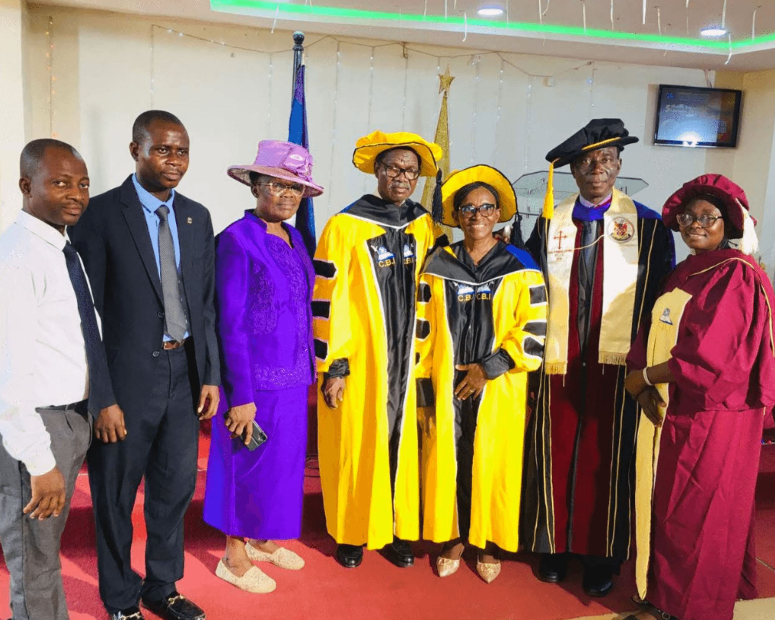CBI graduates celebrating